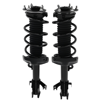 Set Front-Rear Quick Complete Strut and Coil Spring For 2012-2014 compatible for Honda Cr-V compatible for FWD