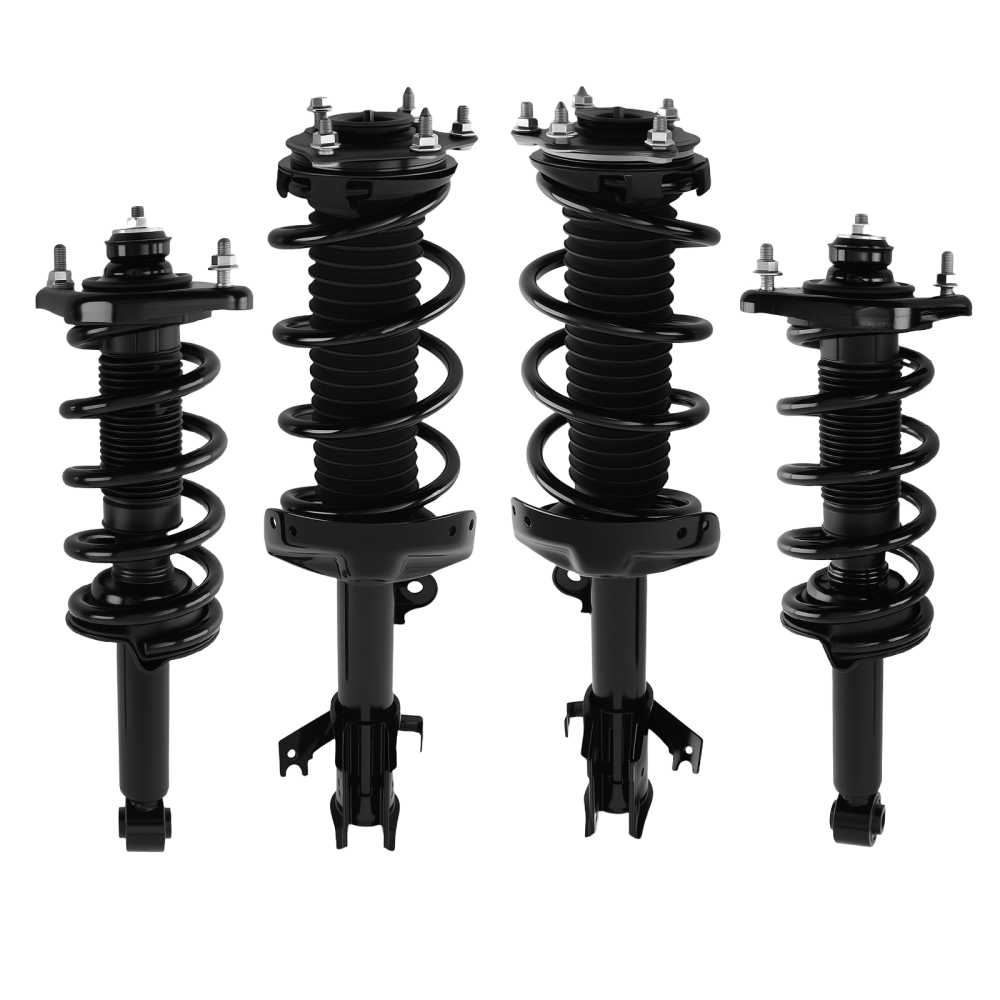 Set Front-Rear Quick Complete Strut and Coil Spring For 2012-2014 compatible for Honda Cr-V compatible for FWD