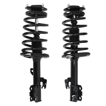 2x Front Complete Struts Shocks For 2005-2010 compatible for Toyota Sienna 7 Passenger Seating