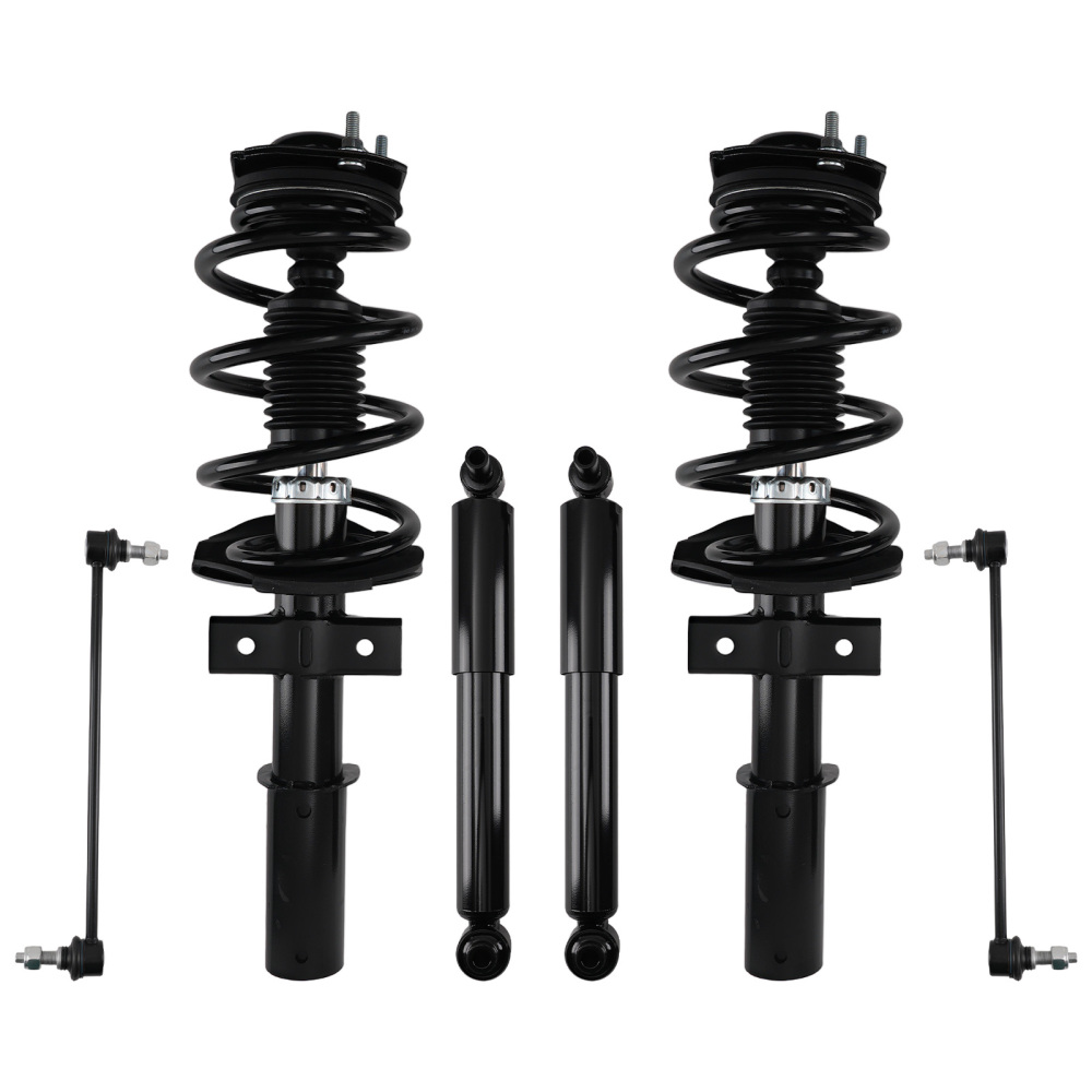Front Struts Rear Shocks Sway Bars compatible for Chevy Traverse compatible for Enclave GMC Acadia Outlook
