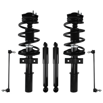 Front Struts Rear Shocks Sway Bars compatible for Chevy Traverse compatible for Enclave GMC Acadia Outlook