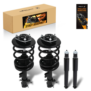 Front Complete Strut AssembliesRear Shocks compatible for Nissan Murano 2003-2007 3.5L
