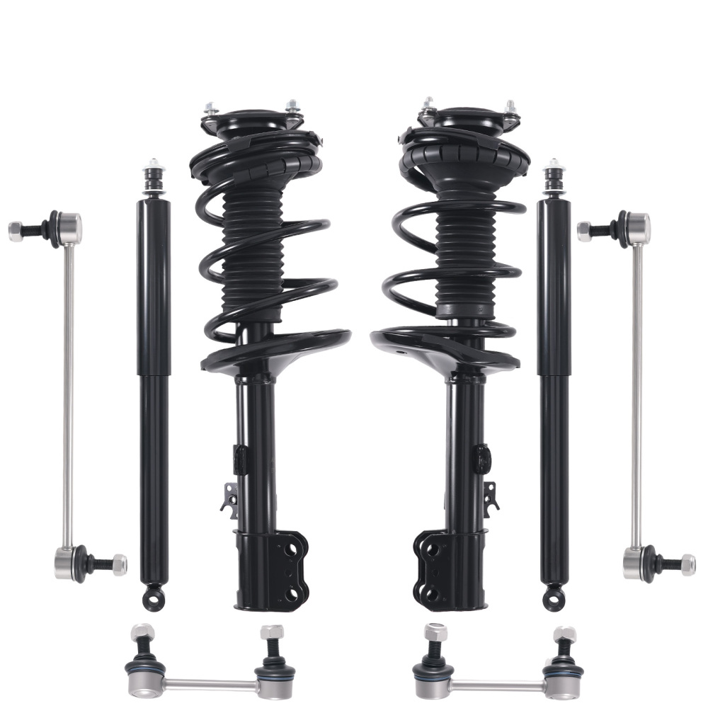 8PCS AWD Front StrutsRear Shocks Absorber Sway Bar for 2001-2005 compatible for Toyota RAV4