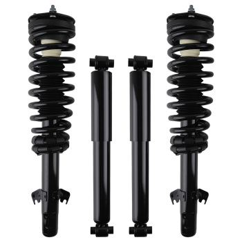 Front Rear Complete Shocks Struts Coil Spring compatible for Mazda 6 2003-2008 172195