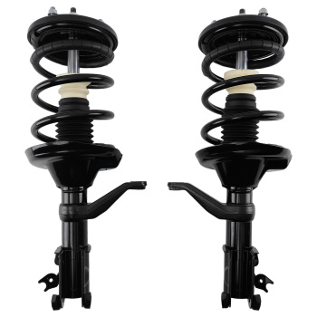 2x Front Complete Struts Spring Assembly Sway Bar For 2003-2011 compatible for Honda Element