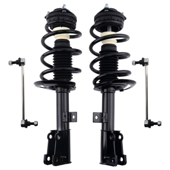 Front Complete Struts Sway Bar End Links compatible for Dodge Journey 2009 – 2019 172509