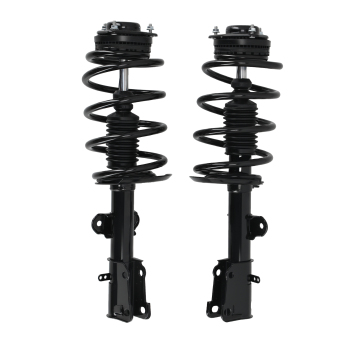 Front Rear Struts w/Sway Bar Links compatible for Chrysler TownCountry 2008-2016