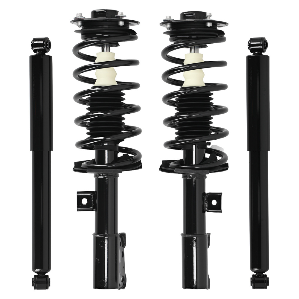 4PC Complete Struts Shocks Absorber For 2010-2017 compatible for Chevrolet Equinox FrontRear