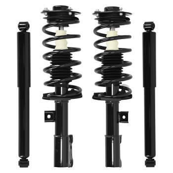 4PC Complete Struts Shocks Absorber For 2010-2017 compatible for Chevrolet Equinox FrontRear