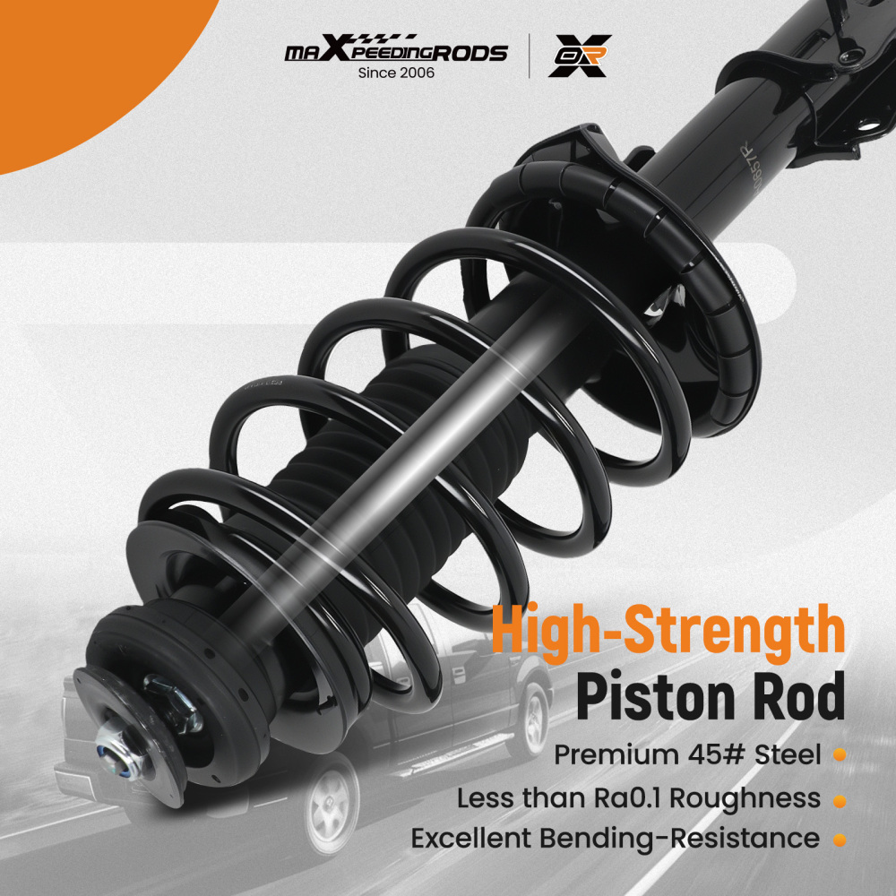 Front Struts w/ Coil Spring Assembly compatible for Chevrolet Aveo Aveo5 Wave G3 2004-2011