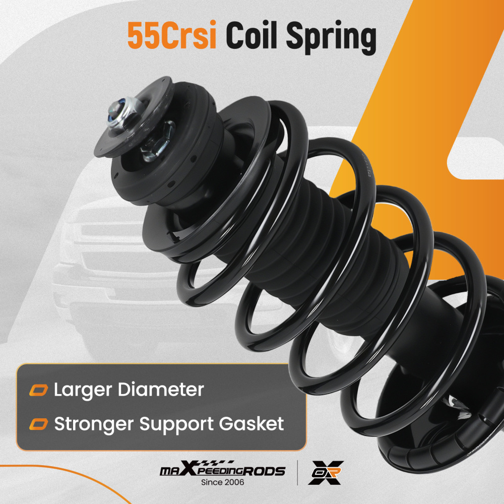 Front Struts w/ Coil Spring Assembly compatible for Chevrolet Aveo Aveo5 Wave G3 2004-2011