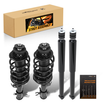 Set 4 Front Struts Rear Shocks Absorbers Assy compatible for Chevy Aveo 5 compatible for Pontiac Wave G3