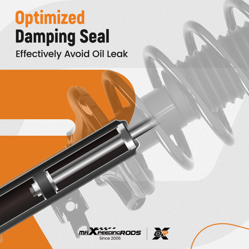 Set 4 Front Struts Rear Shocks Absorbers Assy compatible for Chevy Aveo 5 compatible for Pontiac Wave G3