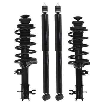 Set 4 Front Struts Rear Shocks Absorbers Assy compatible for Chevy Aveo 5 compatible for Pontiac Wave G3