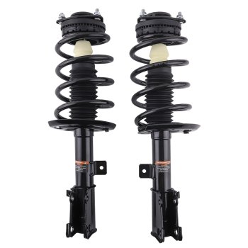 8pcs Front Rear Complete Struts w/ Sway Bar Links compatible for Chrysler Sebring 2007-2010