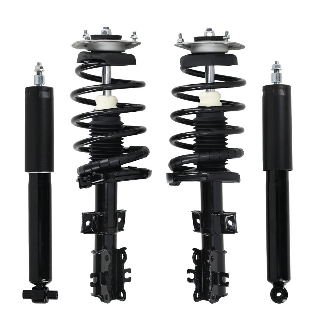 Complete Struts FrontRear Absorbers Kit compatible for Volvo S60 2001-2009 compatible for FWD 1331587