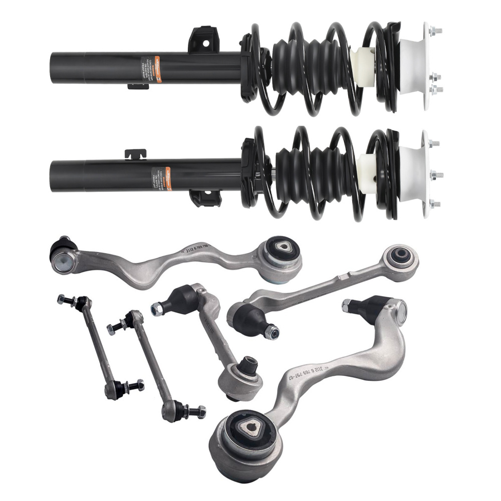 Suspension Kit Front Struts w/Control Arms compatible for BMW 328i 2012 - 2013 3.0L RWD