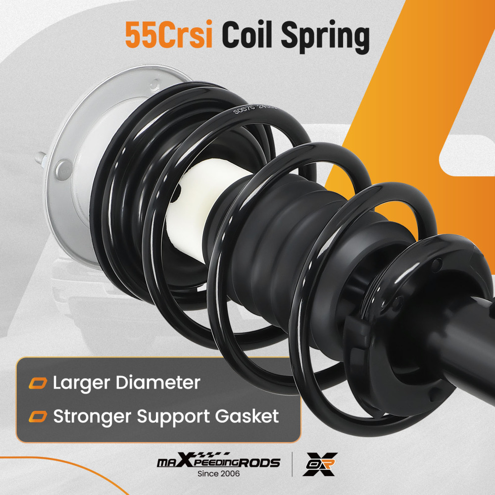 Front Struts + Control Arm + Sway Bar for 2008-2013 compatible for BMW 335D 2009-2010