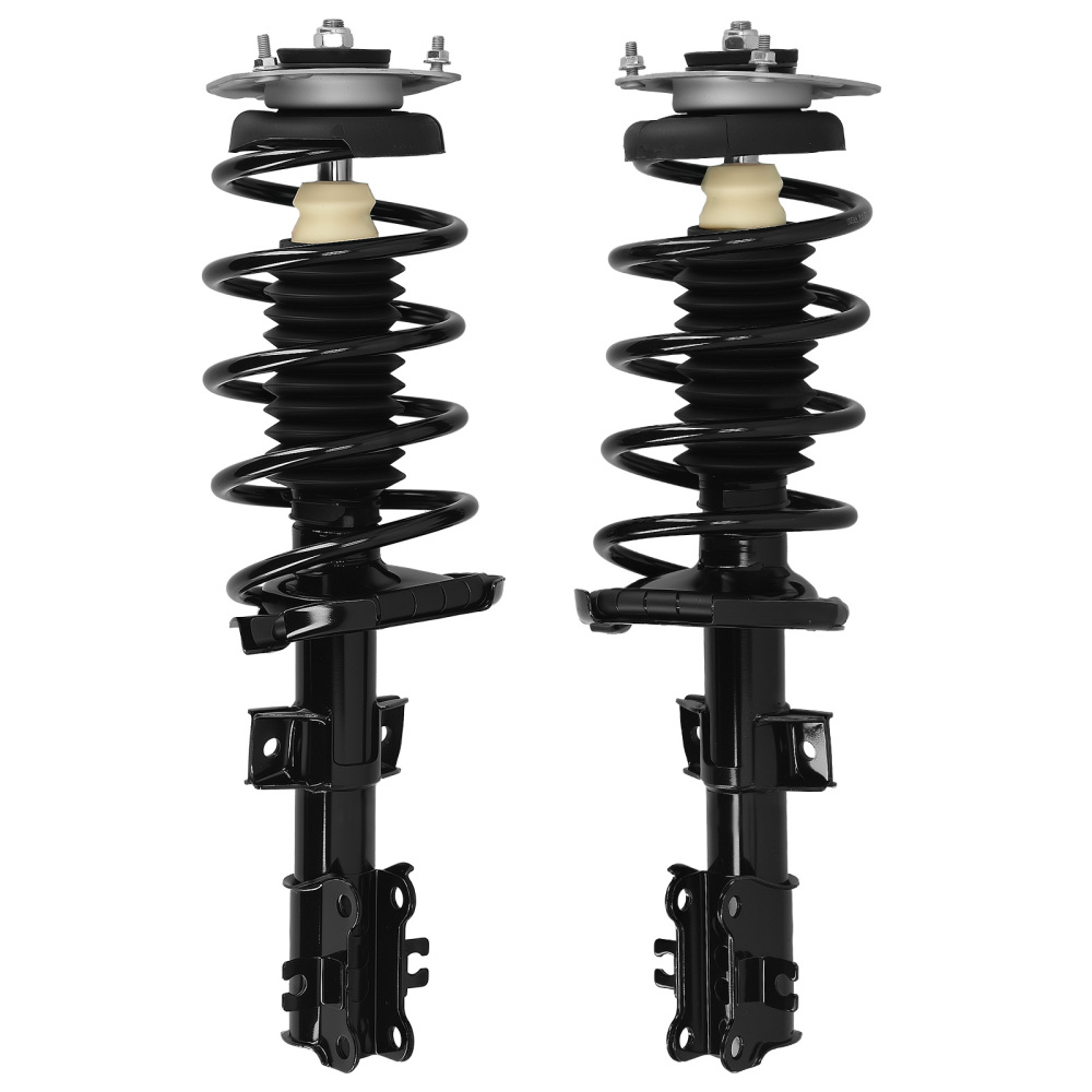Pair Front Complete Struts w/Coil Springs compatible for Volvo XC70 2003-2007 11491 11492