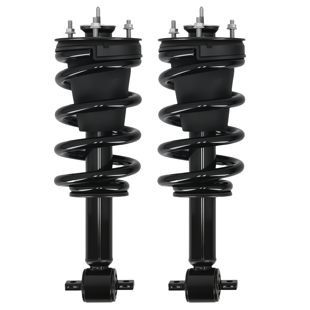 4PCS Front Rear Strut Shocks For 2014-2018 compatible for Chevy Silverado GMC Sierra 1500 4WD