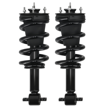 4PCS Front Rear Strut Shocks For 2014-2018 compatible for Chevy Silverado GMC Sierra 1500 4WD