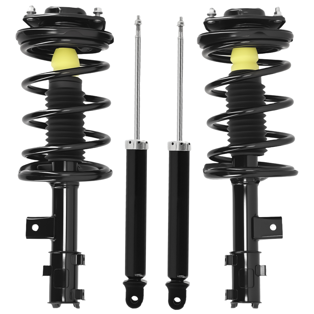4x Front Rear Complete Shocks Struts Coil Spring compatible for Kia Rondo 2007-2011 171135