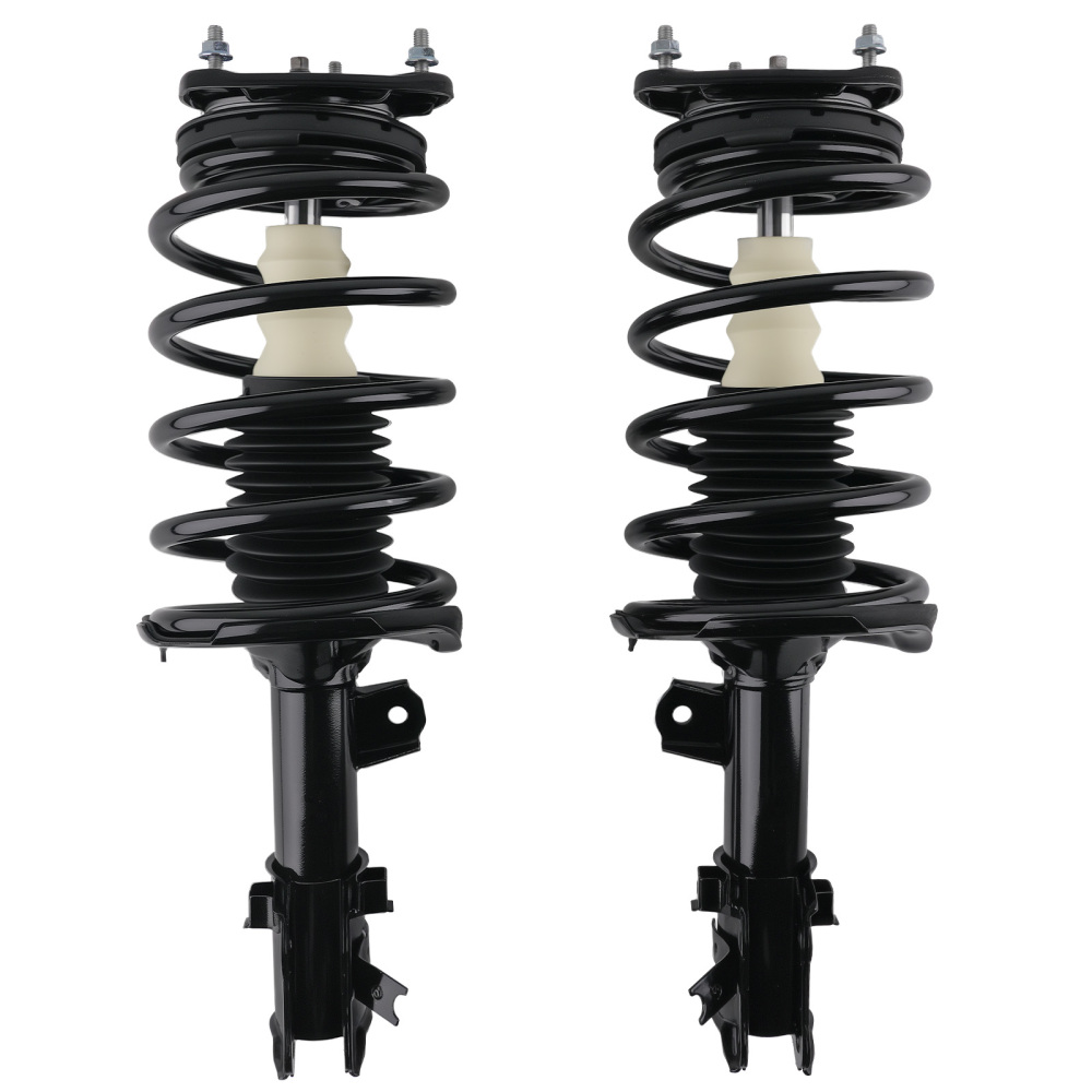 Front Rear Complete Shocks Struts Coil Spring compatible for Kia Rio 2006-2011 LX/SX