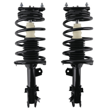 Front Rear Complete Shocks Struts Coil Spring compatible for Kia Rio 2006-2011 LX/SX