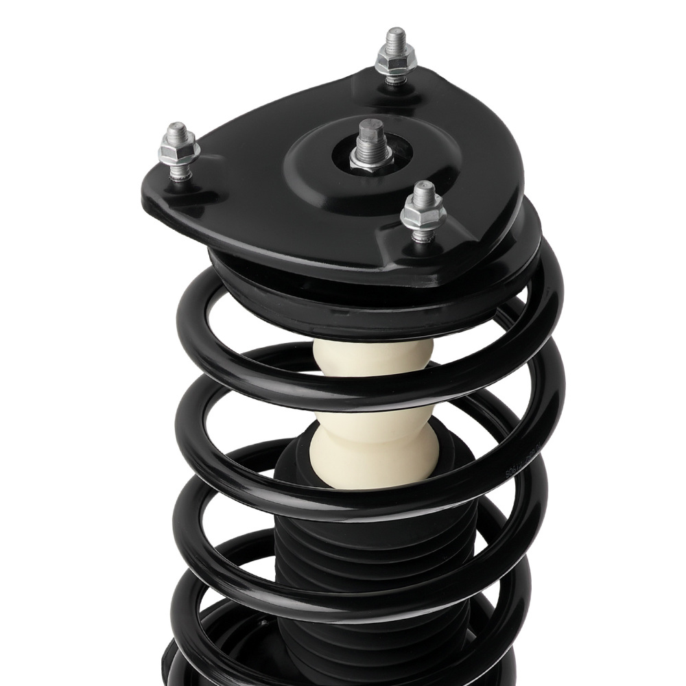 Front Rear Struts w/Sway Bar Links compatible for Kia Rio compatible for Hyundai Accent 2006-2011