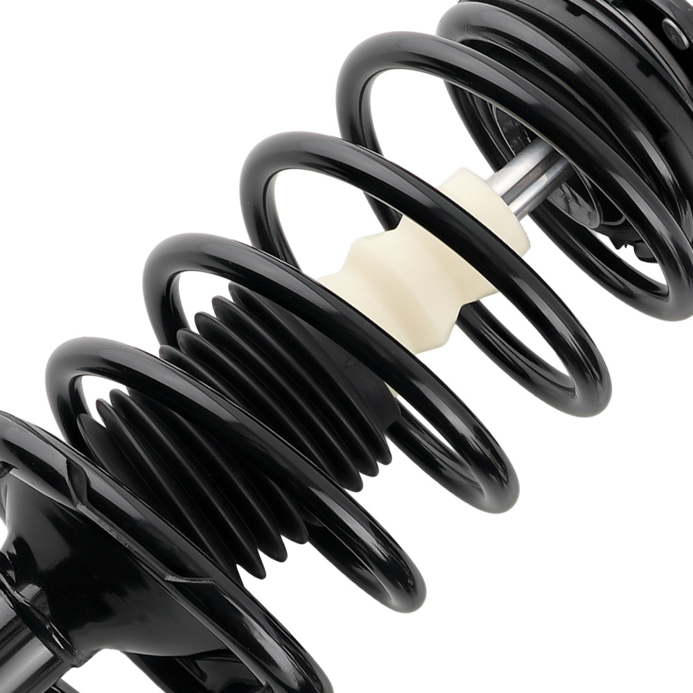 Front Rear Struts w/Sway Bar Links compatible for Kia Rio compatible for Hyundai Accent 2006-2011