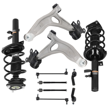 Suspension Front Struts w/Control Arms for 2012 2013 compatible for Ford Focus 2.0L 172523