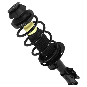 4PCs Front Struts + Sway Bar for 2006 2007 2008 2009 2010 2011 compatible for Toyota Yaris