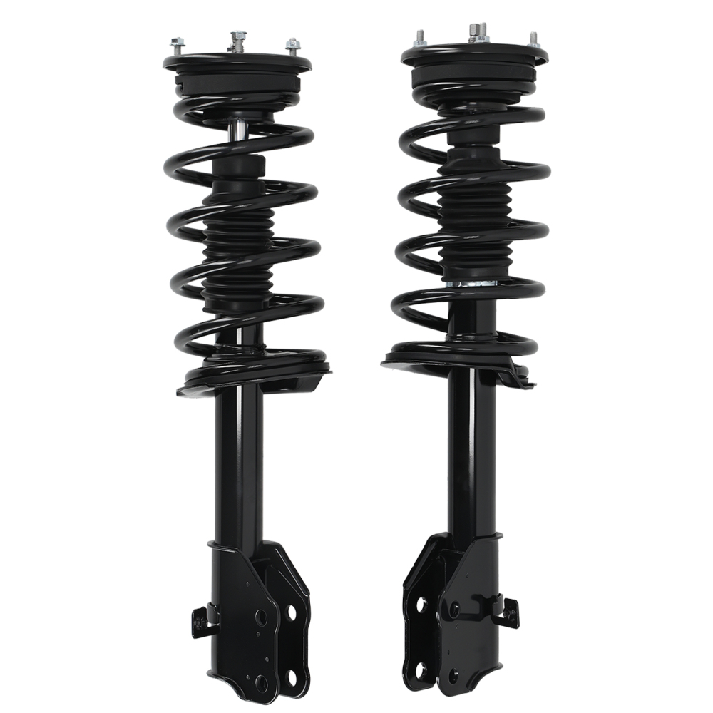 4pcs Front + Rear Struts w/Coil Spring compatible for Lincoln Mkx 2007-2010 3.5L compatible for FWD