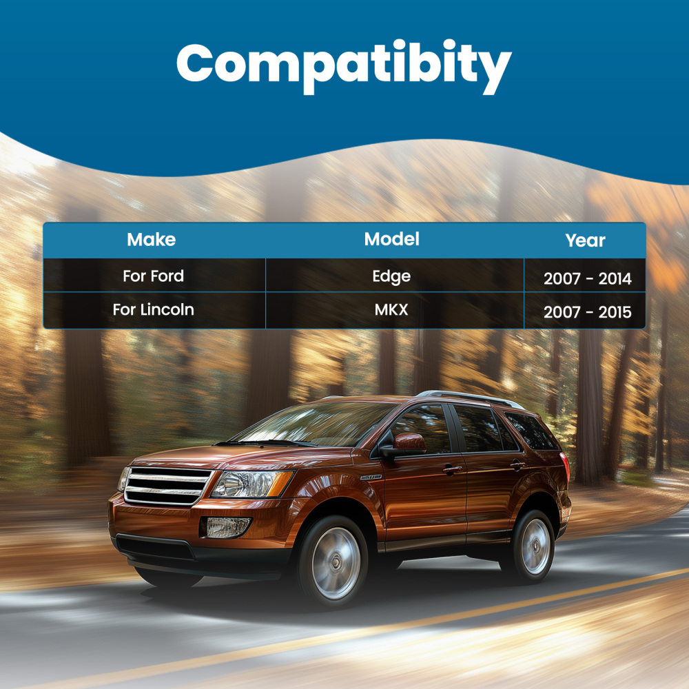 Front Struts w/Coil Spring + Control Arms compatible for Ford Edge 2007-2010 compatible for FWD 172889