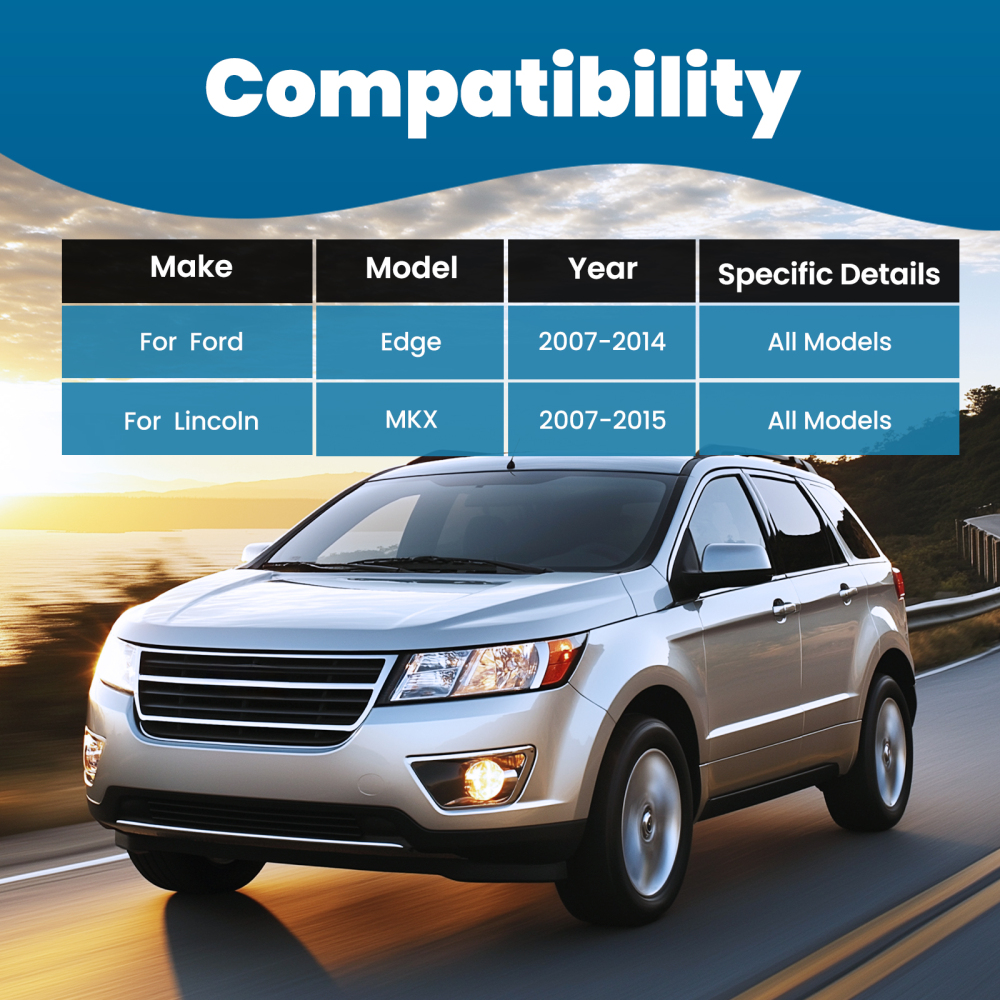 4x Front Shock Struts w/Control Arms compatible for Ford Edge compatible for Lincoln MKX 07-10 172889