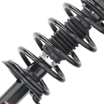 Front Struts w/ Coil Spring + Lower Control Arms Kit compatible for Ford Edge 07-10 compatible for FWD