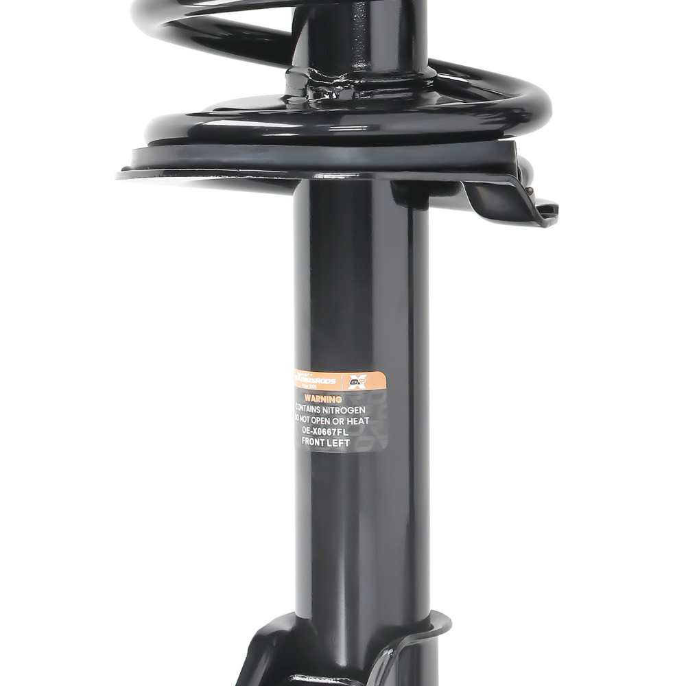 Front Struts w/ Coil Spring + Lower Control Arms Kit compatible for Ford Edge 07-10 compatible for FWD