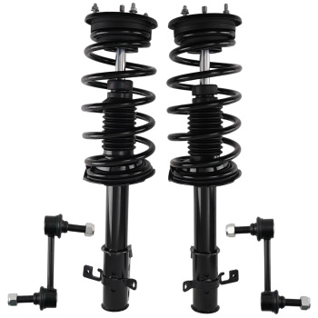 Suspension Front Struts w/ Sway Bar End Links compatible for LINCOLN MKX 2011-2015 172888
