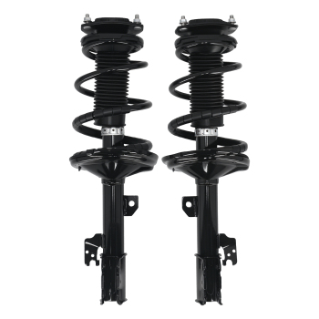 Front + Rear Struts w/ Coil Springs Assembly for 2004-2007 compatible for Toyota Highlander AWD