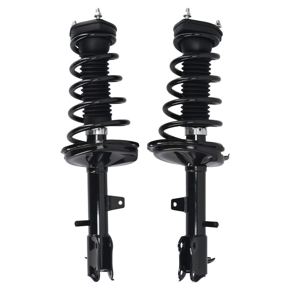 Front + Rear Struts w/ Coil Springs Assembly for 2004-2007 compatible for Toyota Highlander AWD