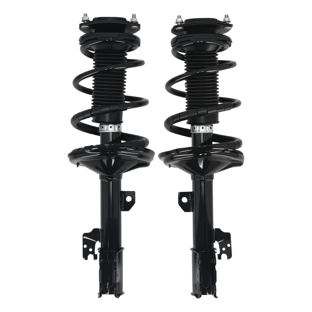 Set 4 FrontRear Complete Struts w/ Spring For 2004-2007 compatible for Toyota Highlander FWD