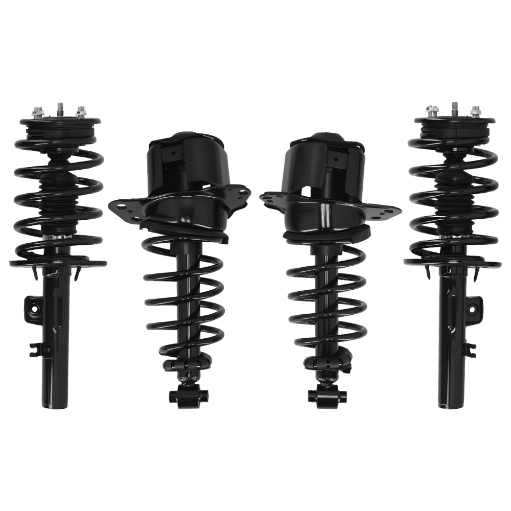 4pcs Front + Rear Struts w/Coil Spring compatible for Ford Taurus compatible for Mercury Sable 2008-2009