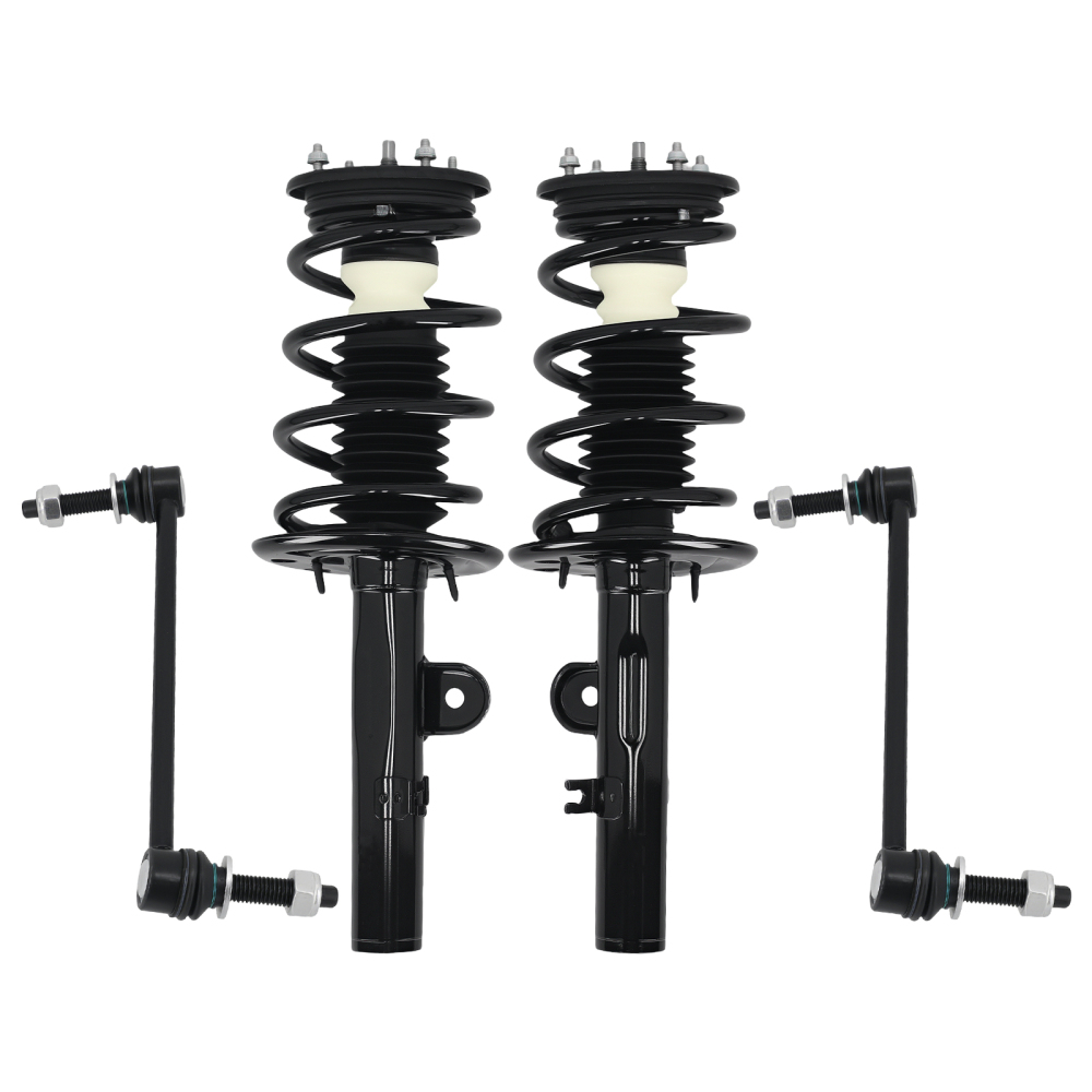 Front Strut Spring Sway Bar End Link Assembly compatible for FORD FLEX 2010 2011 2012