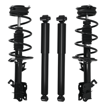 Front Quick Complete StrutsRear Shocks for 2014-2015 compatible for Nissan Rogue Select AWD