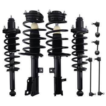 Front + Rear Complete Strut Sway Bar Links compatible for CHRYSLER 200 2011-2014 2.4L
