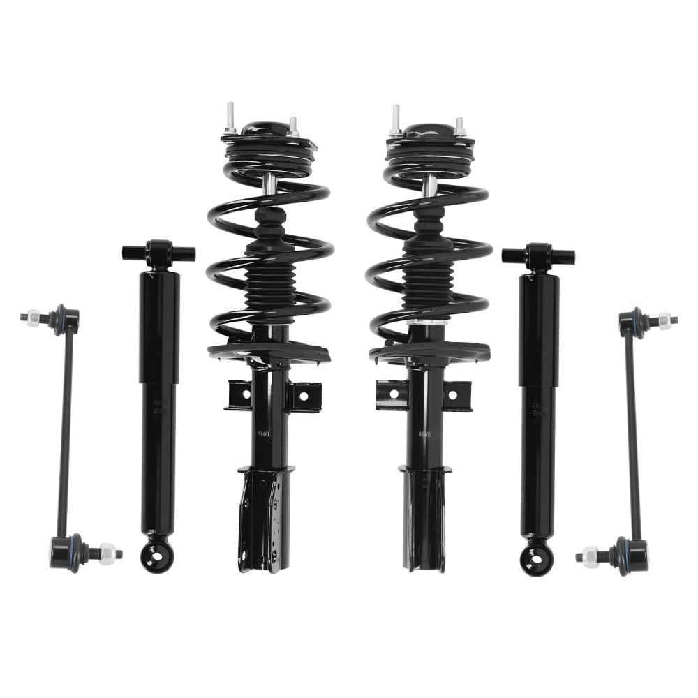 Front Struts Rear Shocks Sway Bars compatible for Chevy Traverse compatible for Buick Enclave GMC Acadia