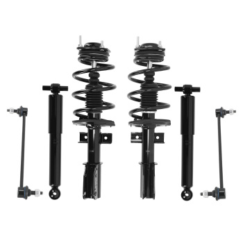 Front Struts Rear Shocks Sway Bars compatible for Chevy Traverse compatible for Buick Enclave GMC Acadia