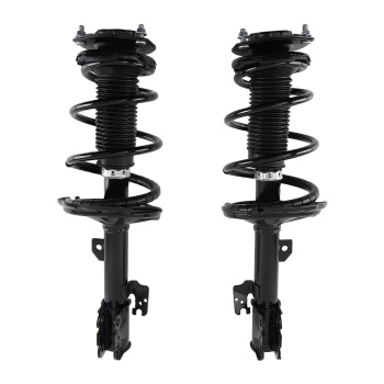 Pair Front Complete Strut w/Coil Spring Assembly compatible for Toyota Highlander 2001-2003