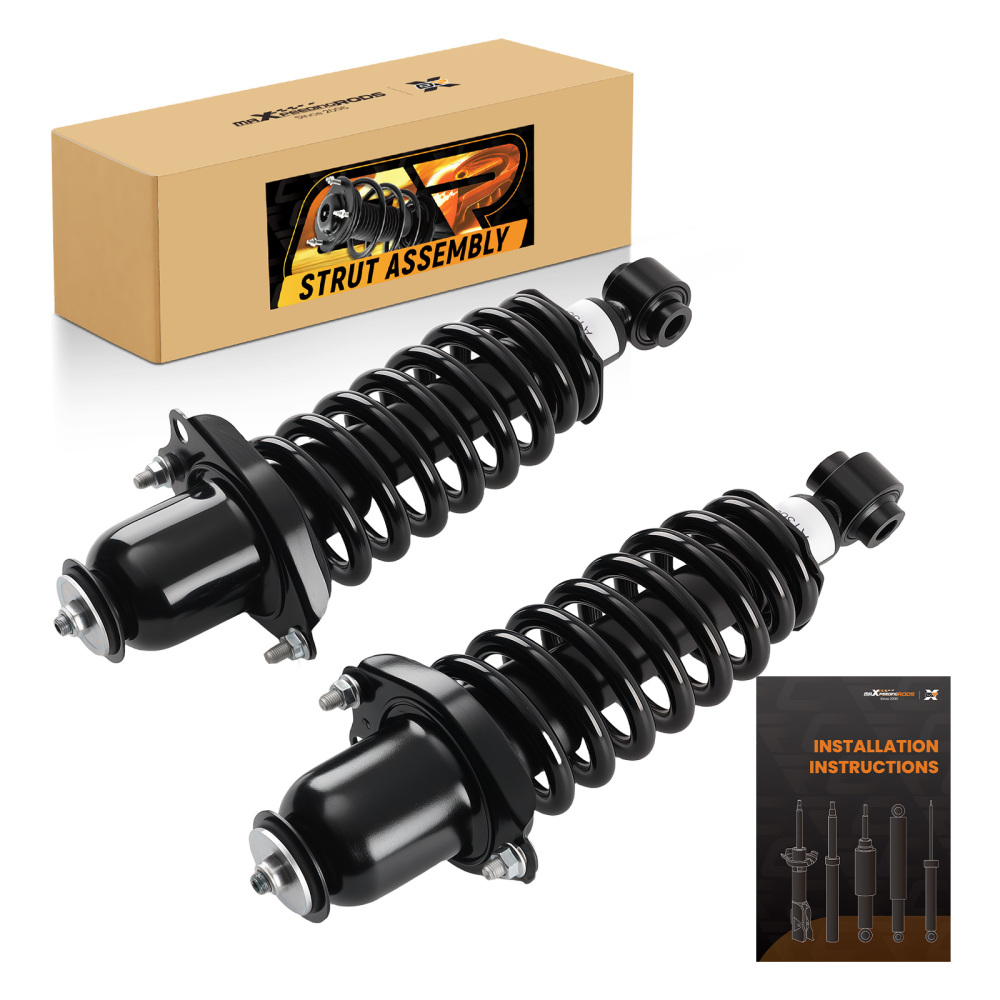 AWD Rear Struts w/Coil Springs Assembly compatible for Toyota Matrix compatible for Pontiac Vibe 2009-13
