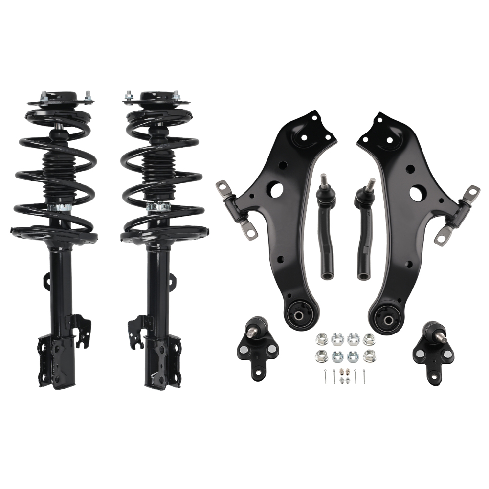 Suspension Kit Front Strut W/ Control Arms compatible for Toyota Highlander RX350 2010-2013